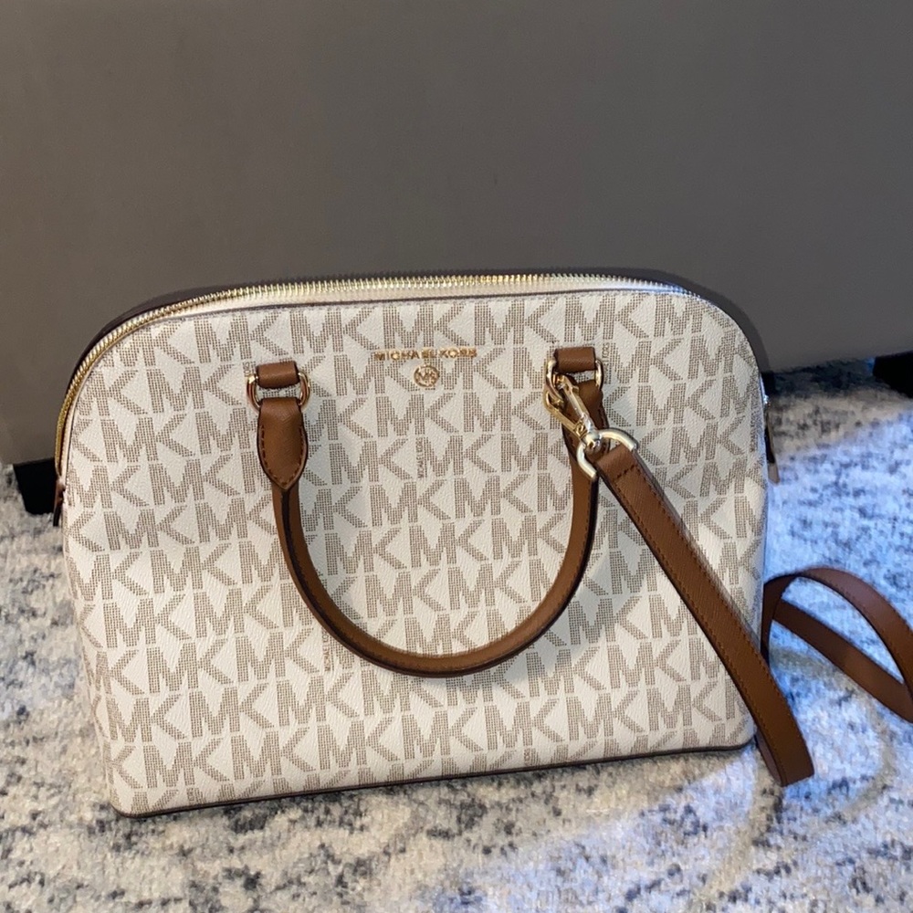 Michael Kors Large Logo Satchel